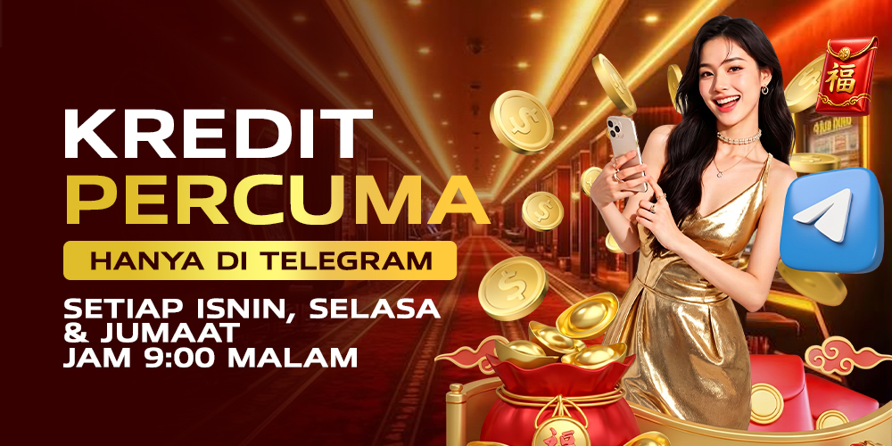 Kredit Percuma (Hanya Di Telegram) Setiap Isnin, Selasa & Jumaat 9pm