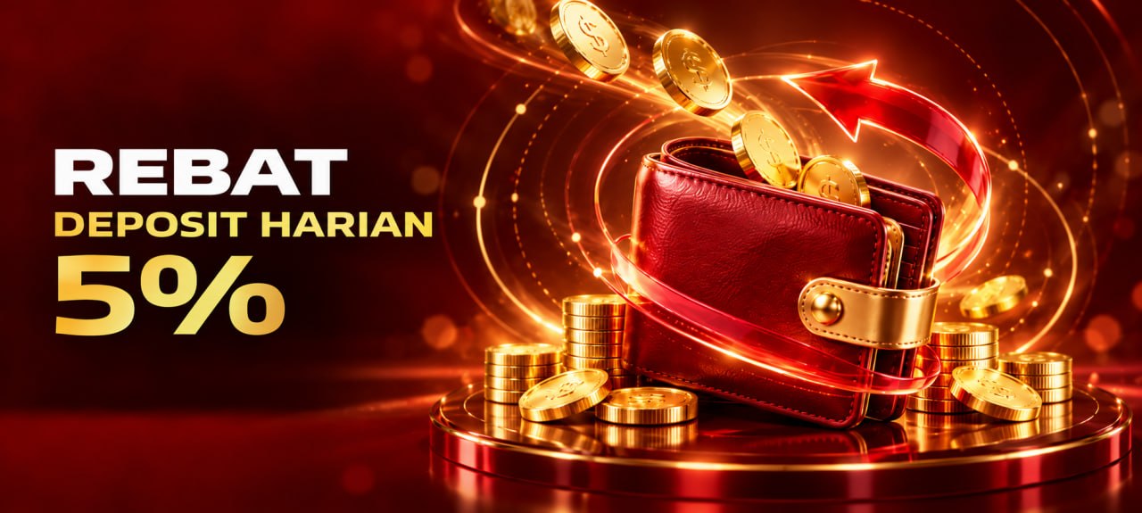 REBAT DEPOSIT HARIAN 5%